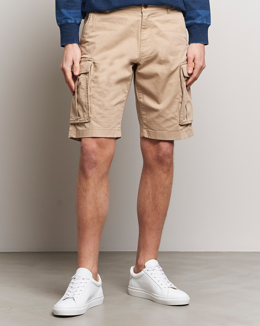 Herren | GANT | GANT | Relaxed Twill Cargo Shorts Dark Khaki