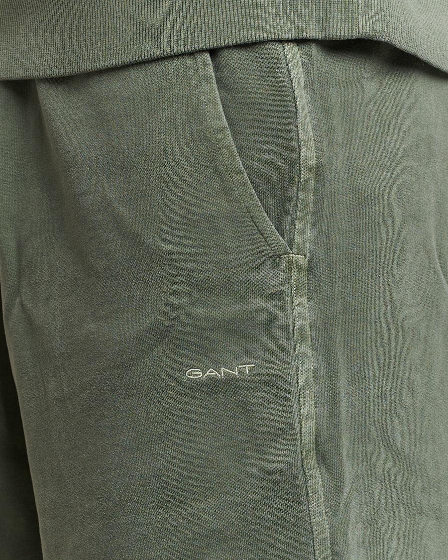 Herren | Shorts | GANT | Sunbleached Sweatshorts Pine Green