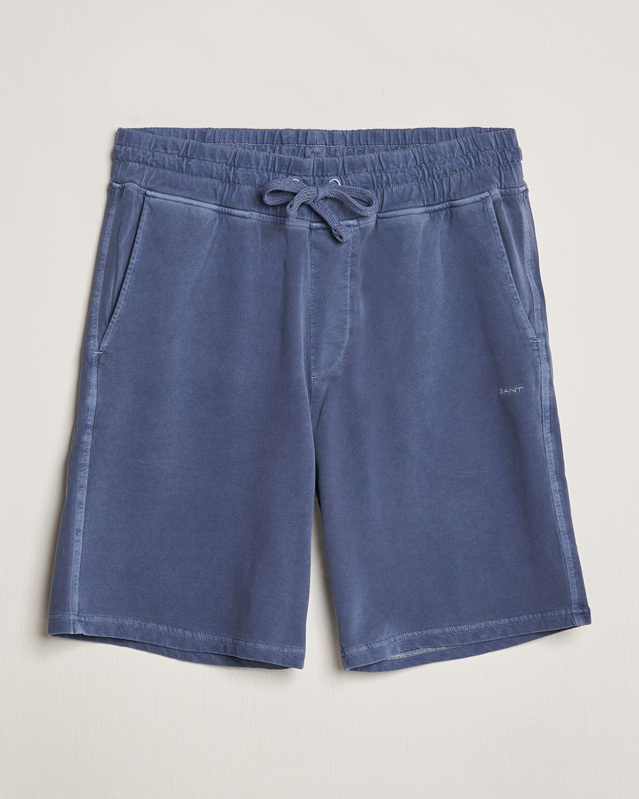 Herren | Shorts | GANT | Sunbleached Sweatshorts Dusty Blue Sea