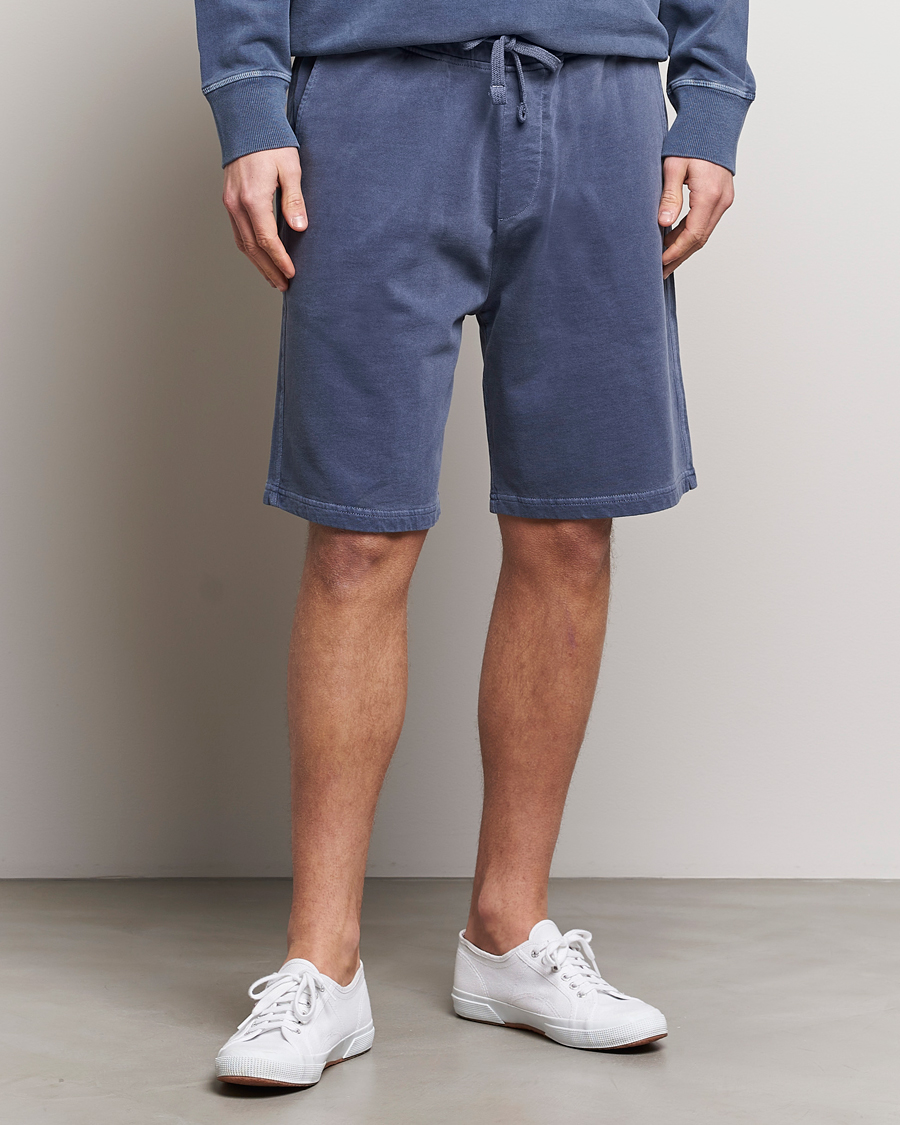 Herren | GANT | GANT | Sunbleached Sweatshorts Dusty Blue Sea