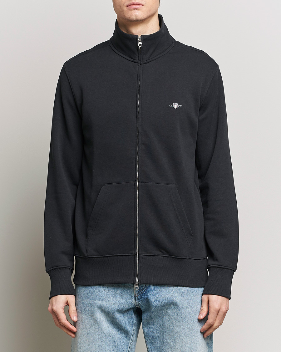 Herren | Pullover | GANT | Original Full Zip Black