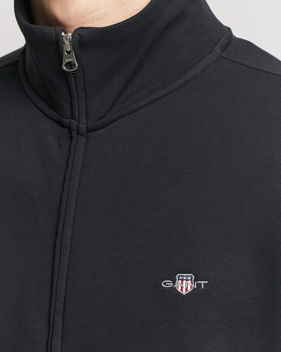 Herren | Pullover | GANT | Original Full Zip Black