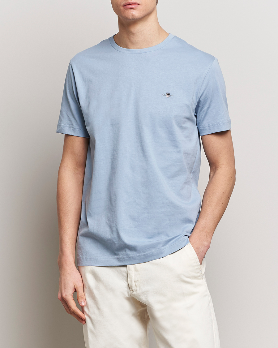 Herren | Neue Produktbilder | GANT | The Original T-Shirt Dove Blue