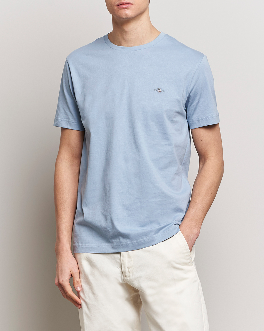 Herren | GANT | GANT | The Original T-Shirt Dove Blue