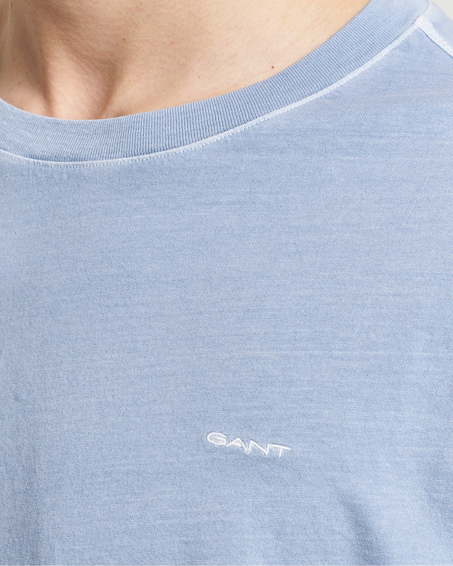 Herren | T-Shirts | GANT | Sunbleached T-Shirt Dove Blue