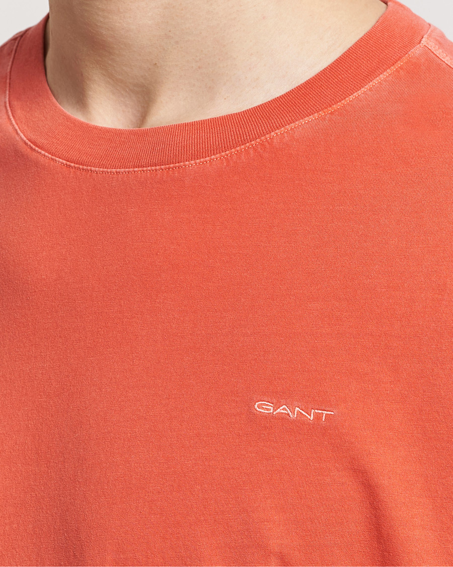 Herren | T-Shirts | GANT | Sunbleached T-Shirt Burnt Orange