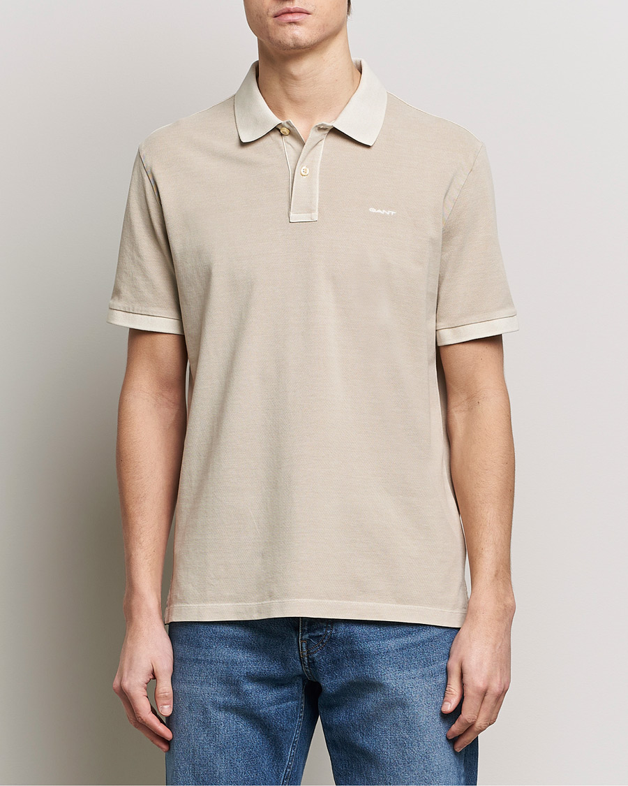 Men |  | GANT | Sunbleached Polo Silky Beige