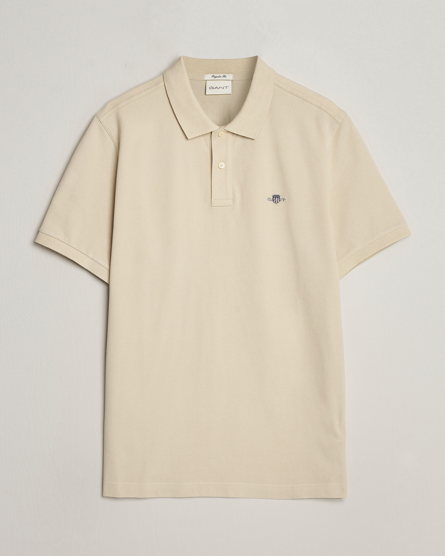 Herren | Poloshirts | GANT | The Original Polo Silky Beige