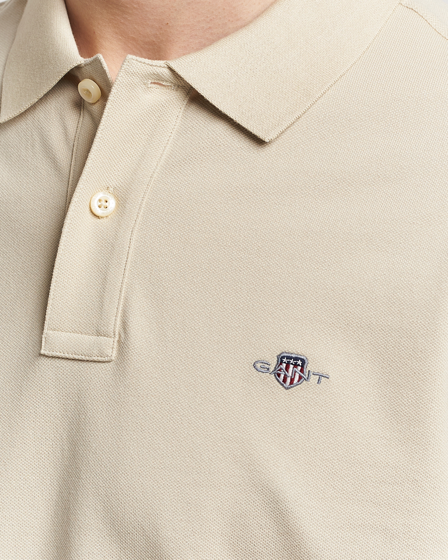 Herren | Poloshirts | GANT | The Original Polo Silky Beige