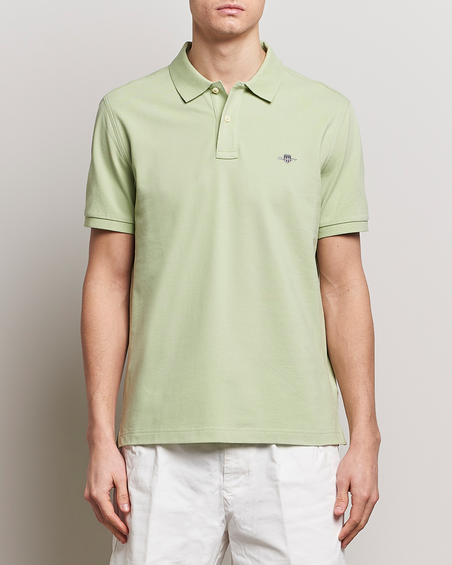 Herren | Kurzarm-Poloshirts | GANT | The Original Polo Milky Matcha