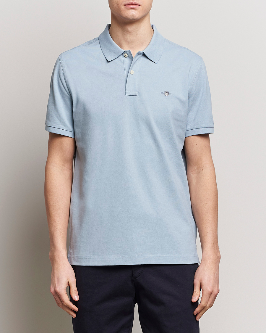 Herren | GANT | GANT | The Original Polo Dove Blue