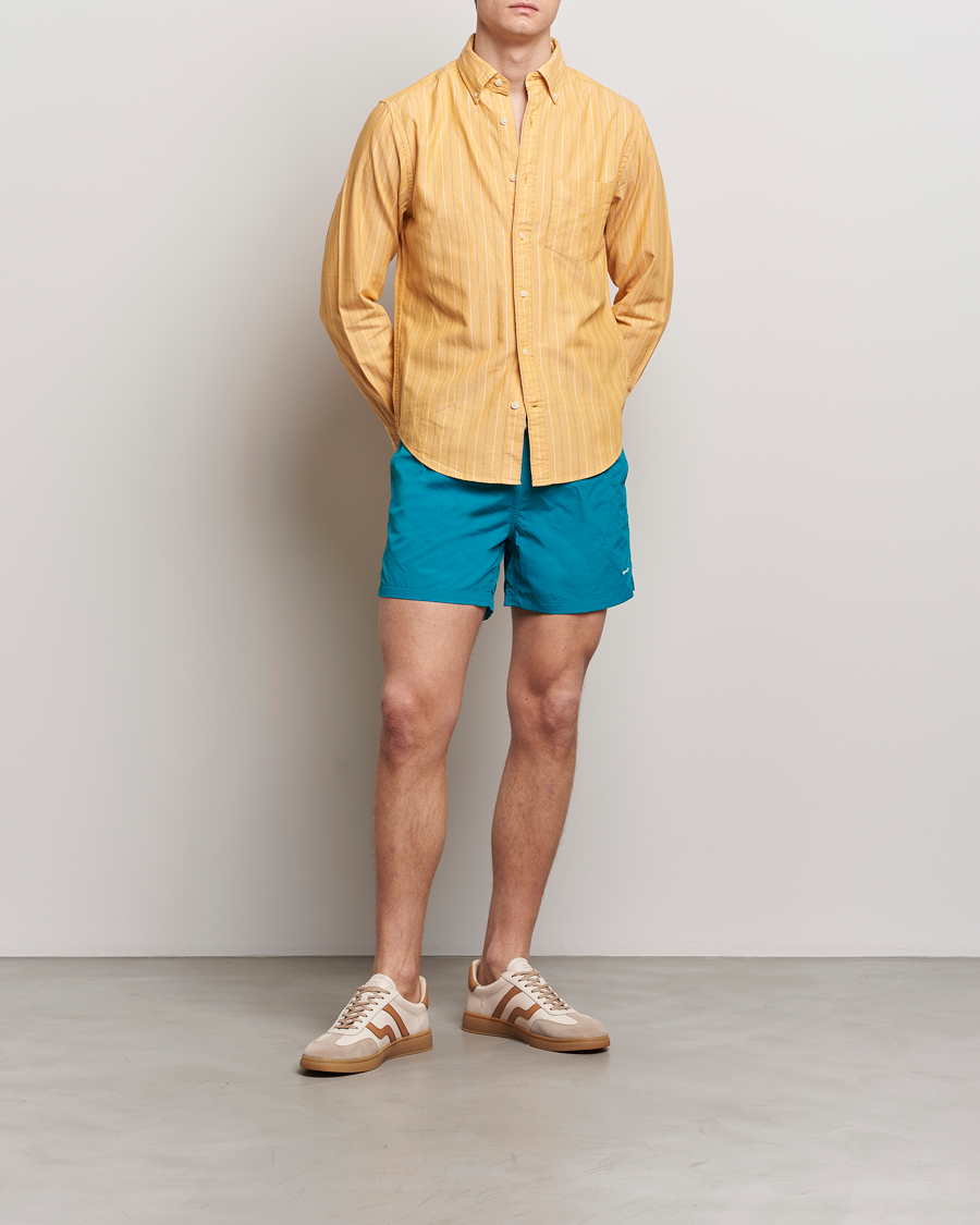 Herren | Badehosen | Gant | Basic Swimshorts Ocean Turquoise