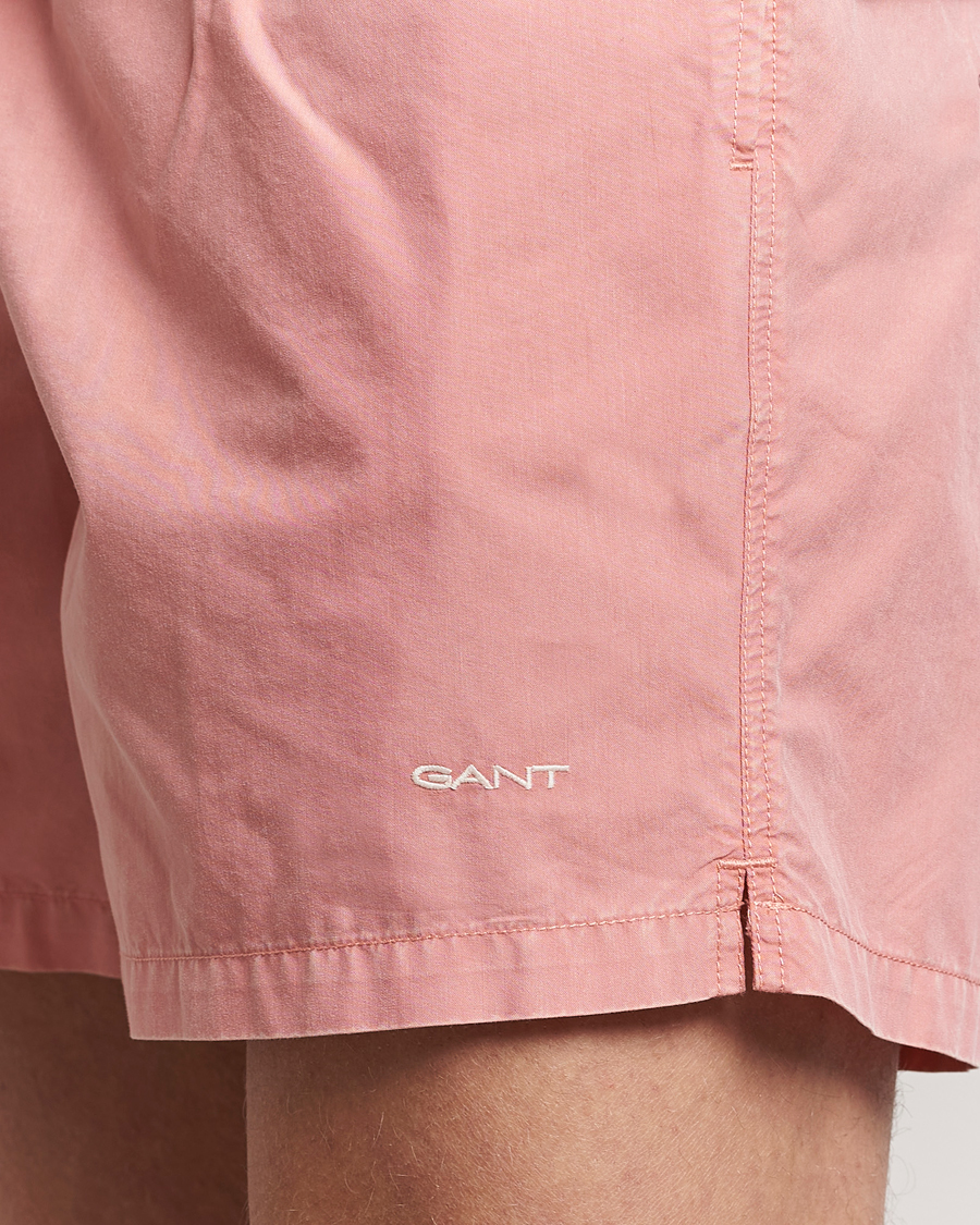 Herren | Badehosen | Gant | Sunbleached Swimshorts Peachy Pink