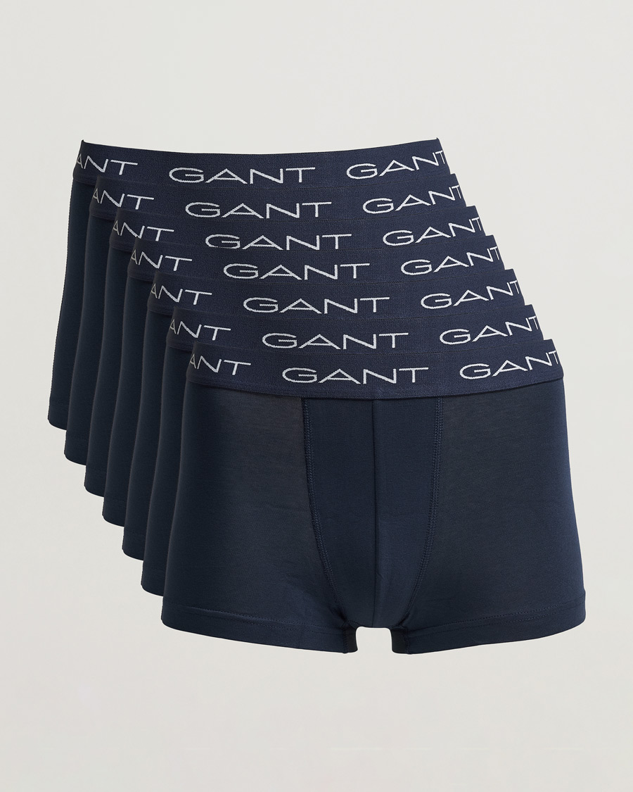 Herren | Unterwäsche | GANT | 7-Pack Trunks Navy