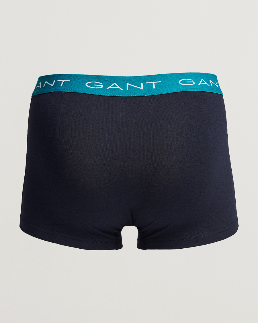 Men | GANT | GANT | 3-Pack Trunks Evening Blue