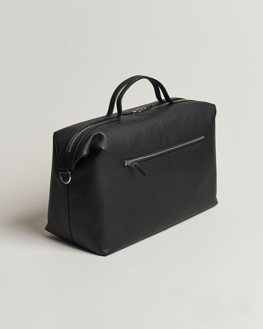 Herr |  | GANT | Leather Weekendbag Black