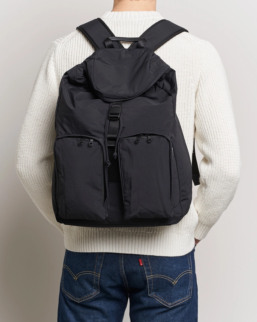 Herr | Nya varumärken | mazi untitled | All Day 05 Nylon Backpack Black