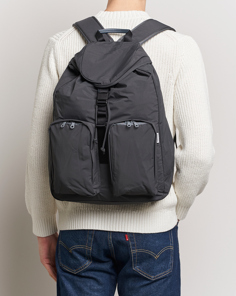 Men |  | mazi untitled | All Day 05 Nylon Backpack Grey