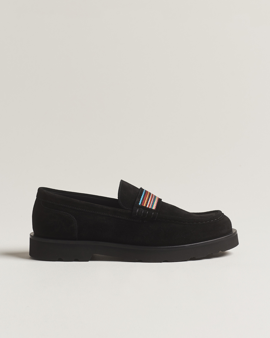 Herren | Paul Smith Bancroft Suede Loafer Black | Paul Smith | Bancroft Suede Loafer Black