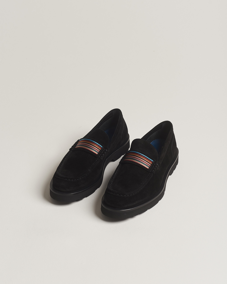 Herren | Paul Smith Bancroft Suede Loafer Black | Paul Smith | Bancroft Suede Loafer Black