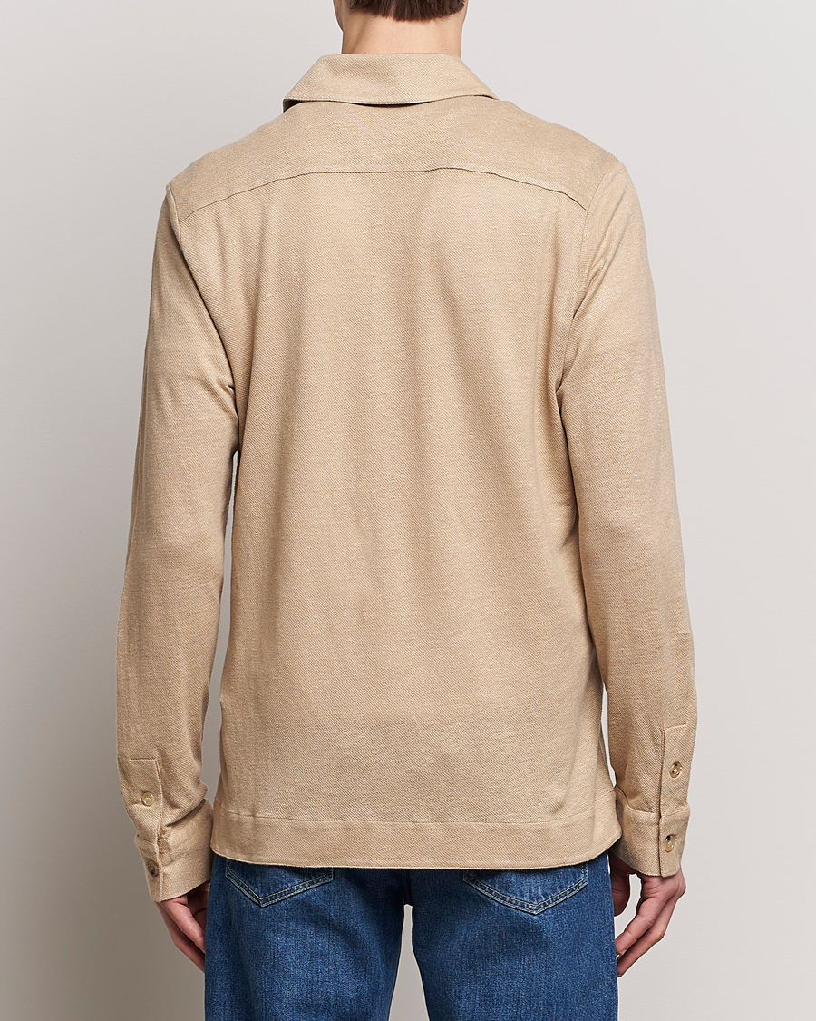 Herren | Hemden | Paul Smith | Linen Jersey Shirt Beige