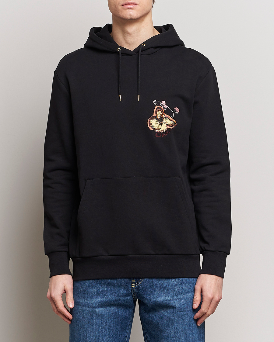 Herren | 20% sale | Paul Smith | Printed Orchid Hoodie Black