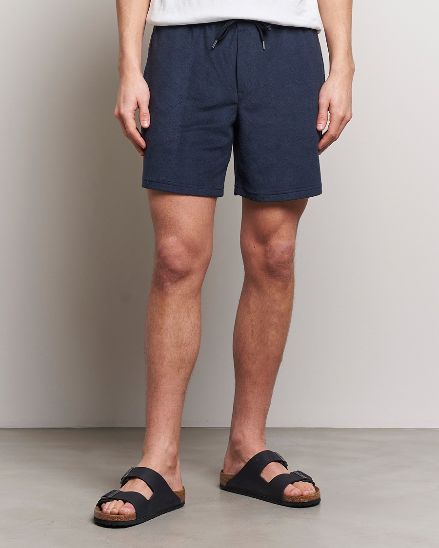 Herren | Shorts | Paul Smith | Stripe Towelling Shorts Navy