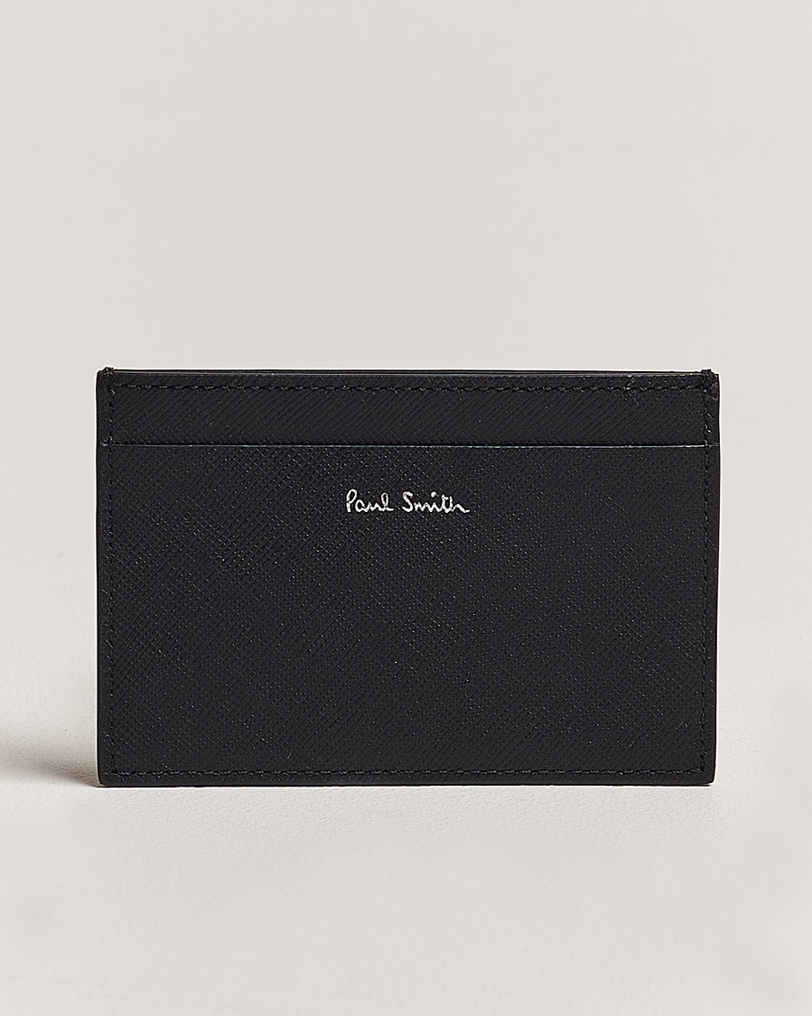 Men | Wallets | Paul Smith | Balloon Card Holder Black