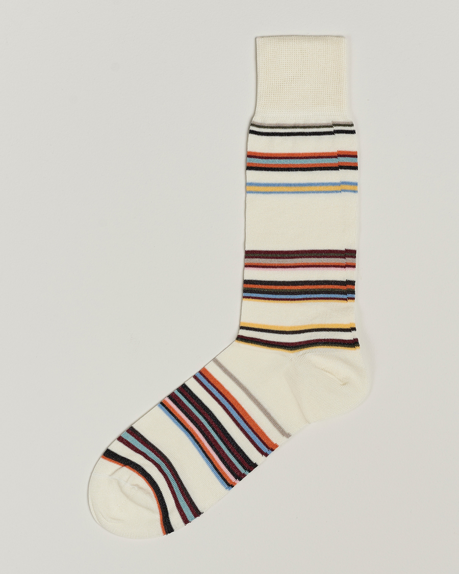 Herren | Unterwäsche | Paul Smith | Flavio Signature Stripe Socks White