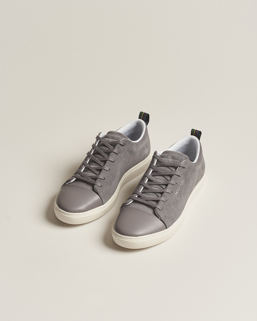 Herren | PS Paul Smith | PS Paul Smith | Lee Cap Toe Suede Sneaker Grey