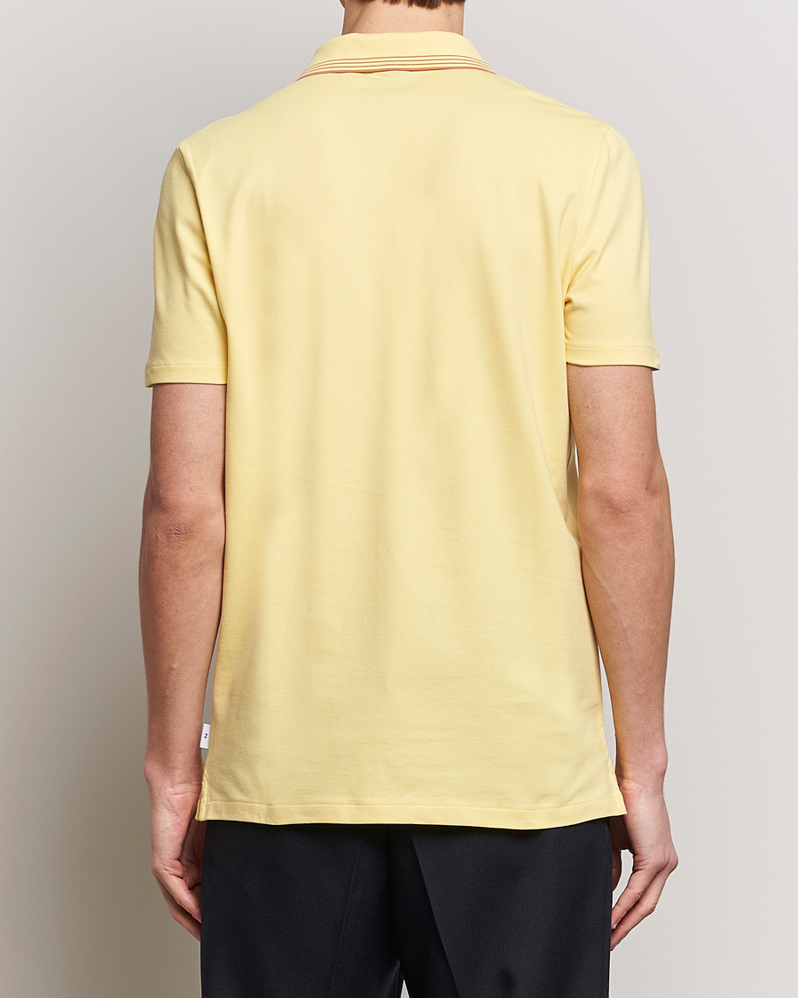 Herren | Poloshirts | PS Paul Smith | Regular Fit Half Zip Polo Yellow