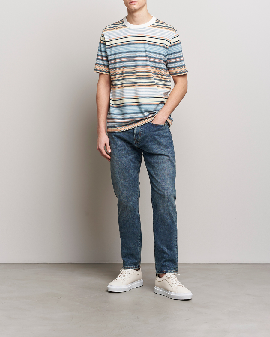 Herren | T-Shirts | PS Paul Smith | Striped Crew Neck T-Shirt Multi