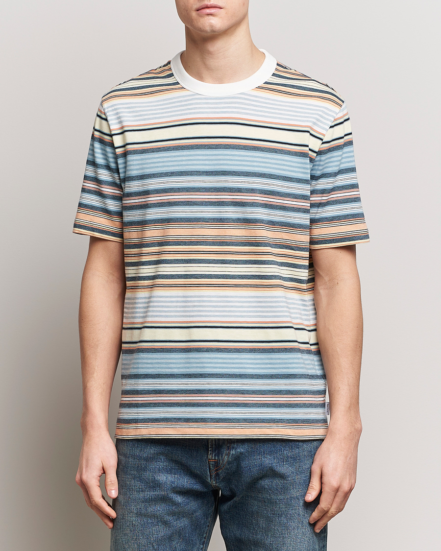 Herren | Kurzarm T-Shirt | PS Paul Smith | Striped Crew Neck T-Shirt Multi