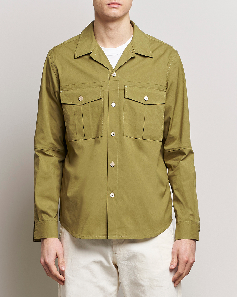 Herren | Best of British | PS Paul Smith | Utility Shirt Khaki Green