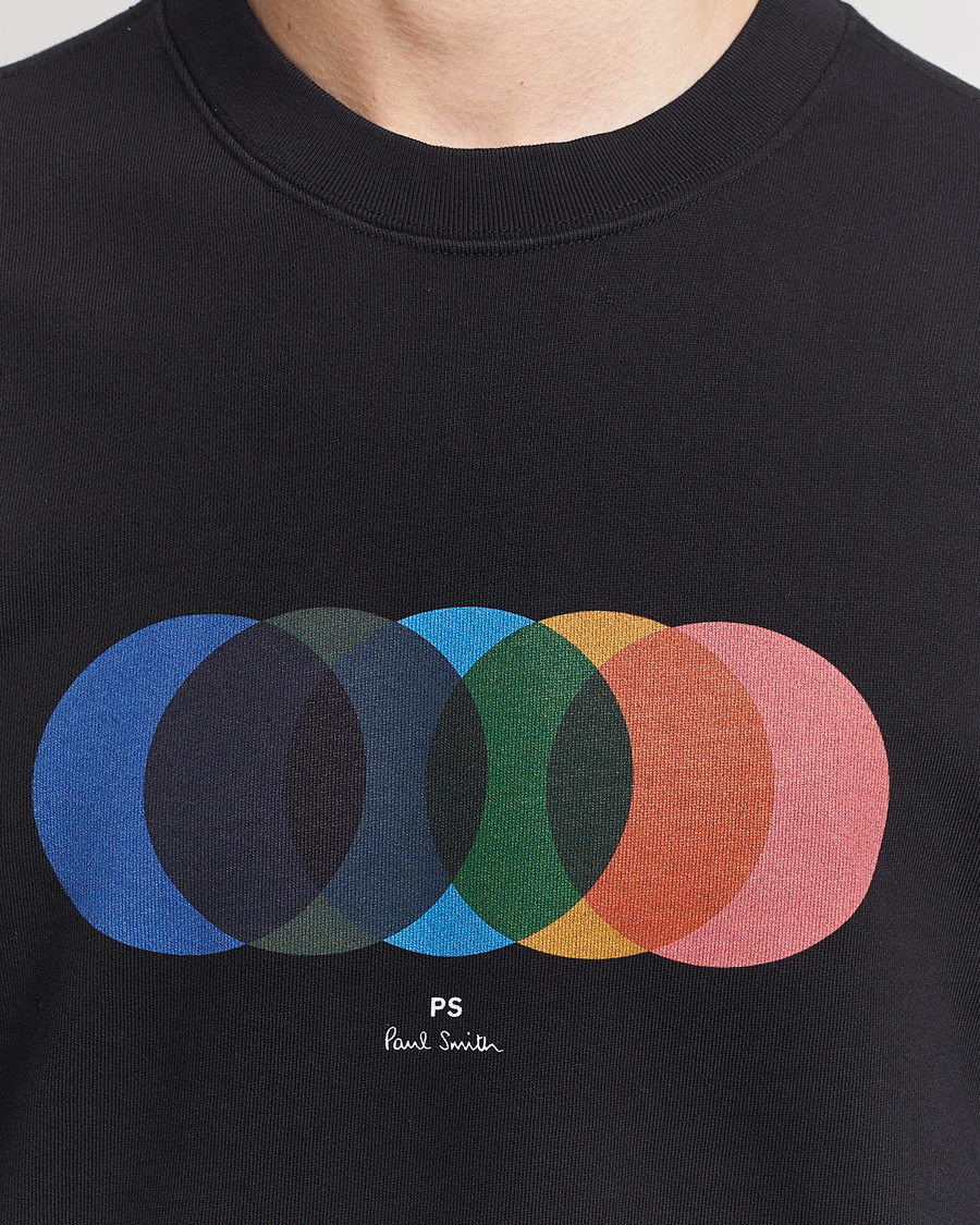 Herren | Pullover | PS Paul Smith | Circles Crew Neck Sweatshirt Black