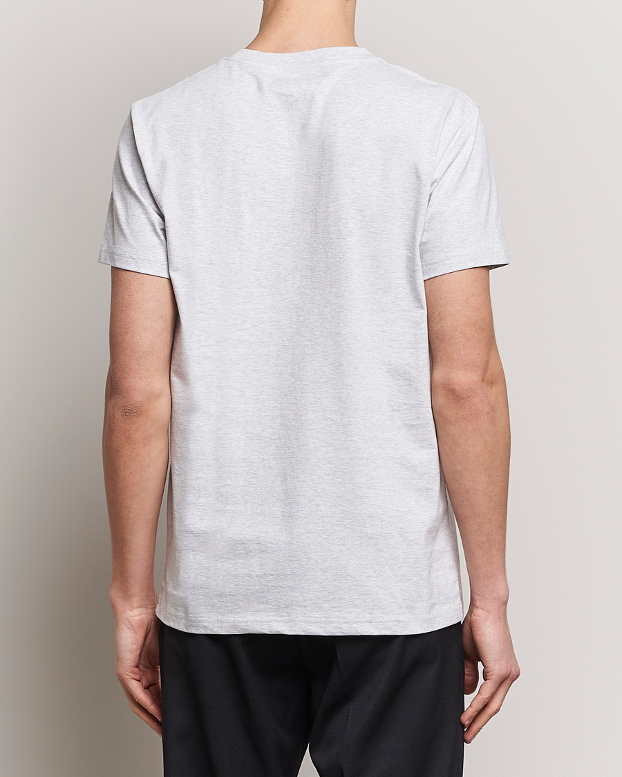 Herren | T-Shirts | Bread & Boxers | Crew Neck Regular T-Shirt Light Grey Melange