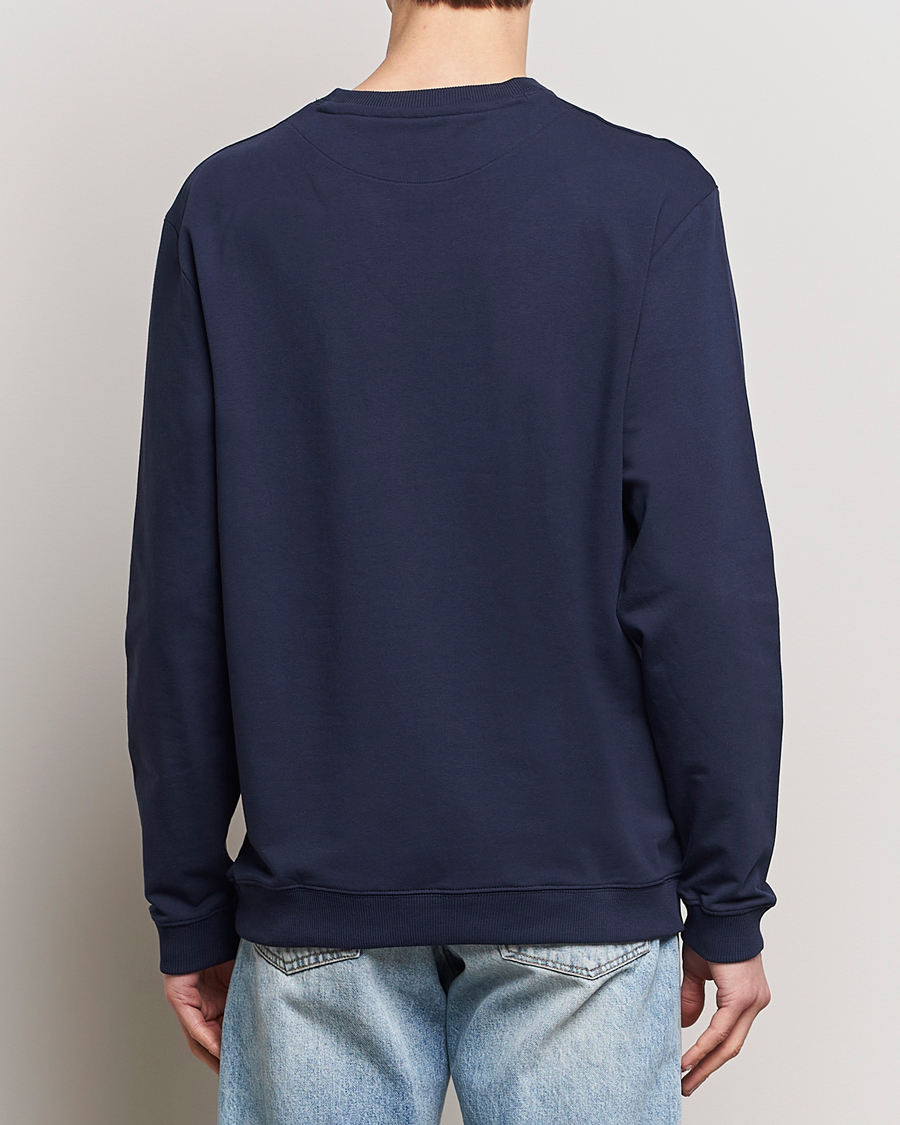 Herren | Pullover | Bread & Boxers | Loungewear Crew Neck Sweatshirt Navy Blue