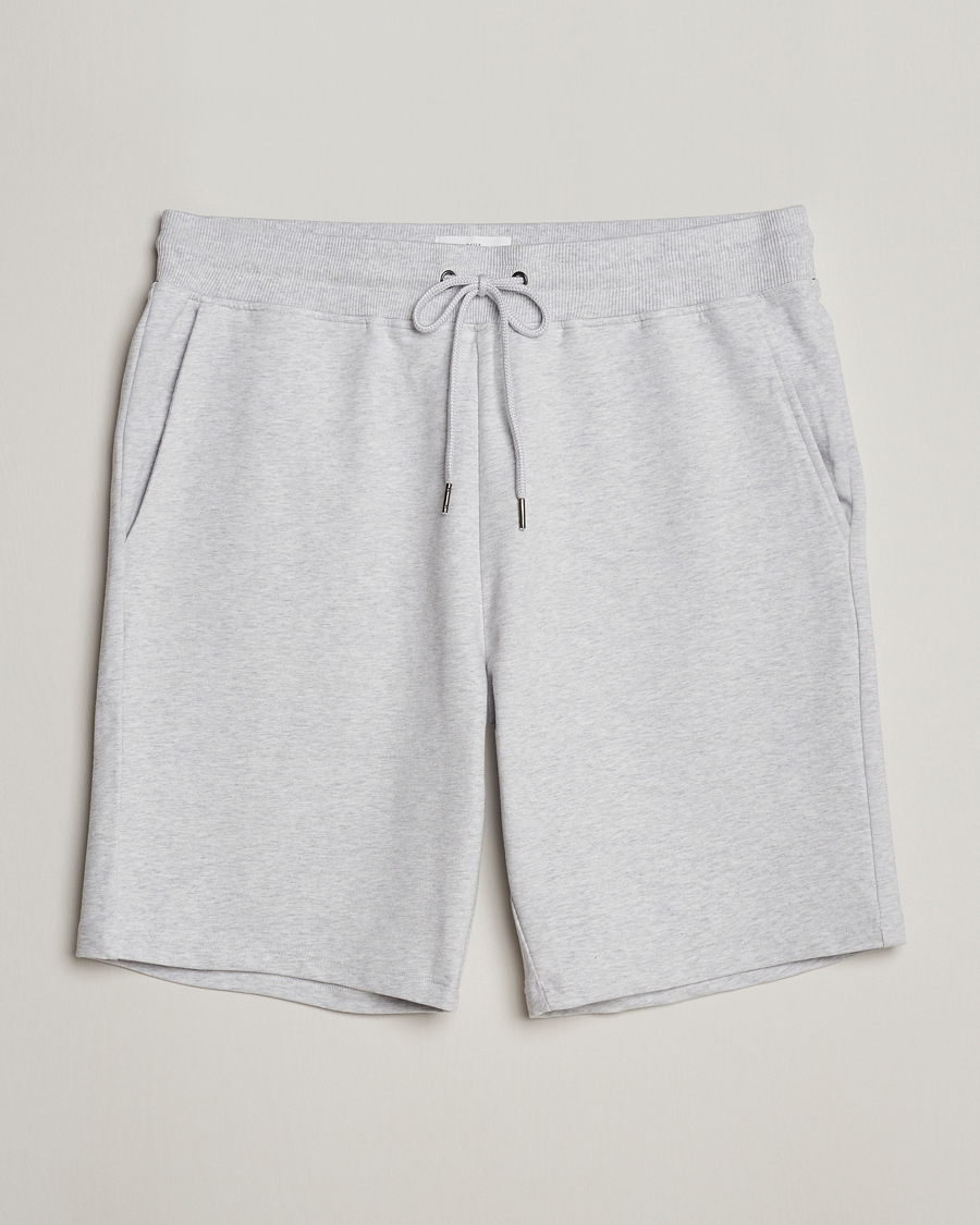 Herren | Shorts | Bread & Boxers | Loungewear Shorts Light Grey Melange