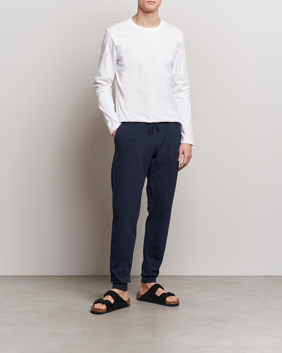 Herren | T-Shirts | Bread & Boxers | Long Sleeve T-Shirt White