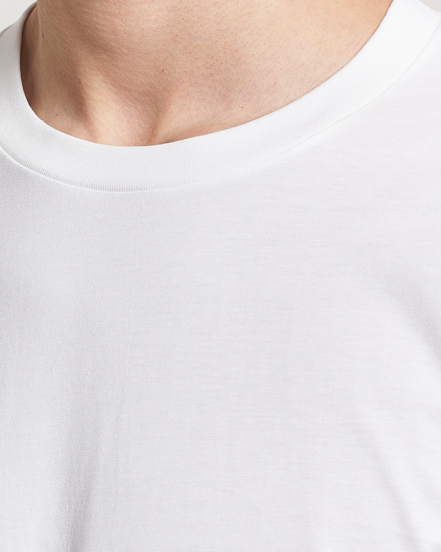 Herren | T-Shirts | Bread & Boxers | Long Sleeve T-Shirt White