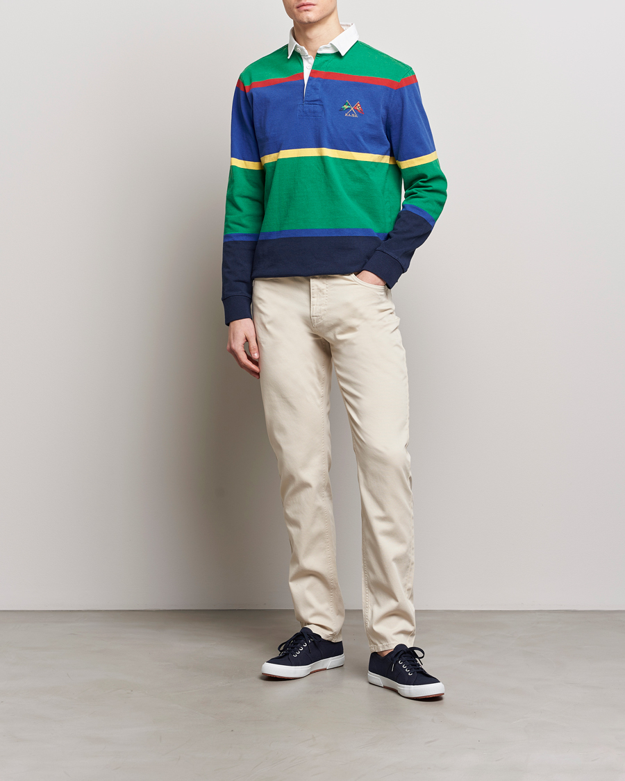 Herren | Hosen | Morris | James Structured 5-Pocket Trousers Off White