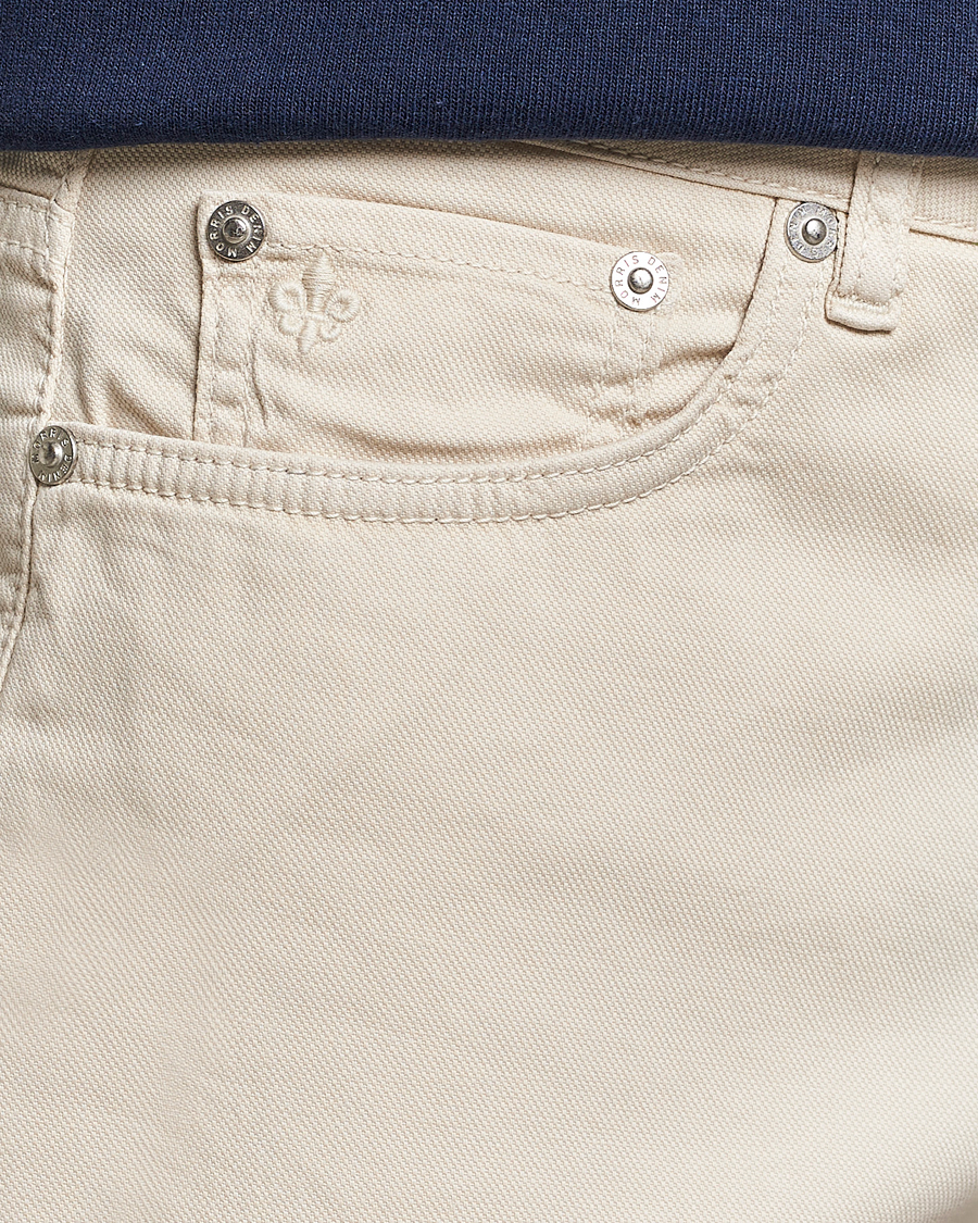 Herren | Hosen | Morris | James Structured 5-Pocket Trousers Off White