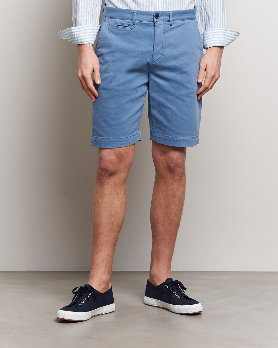 Herren | Neu im Onlineshop | Morris | Jeffrey Chino Shorts Blue