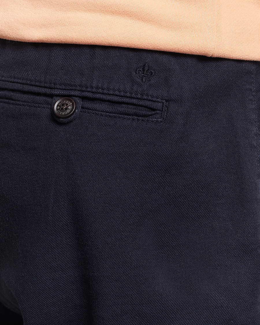Herren | Shorts | Morris | Fenix Linen Shorts Navy