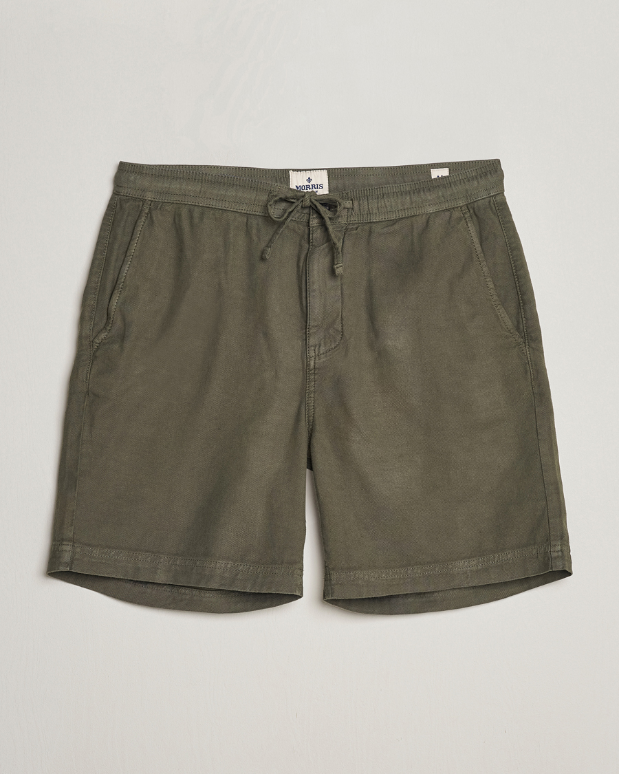 Herren | Shorts | Morris | Fenix Linen Shorts Olive