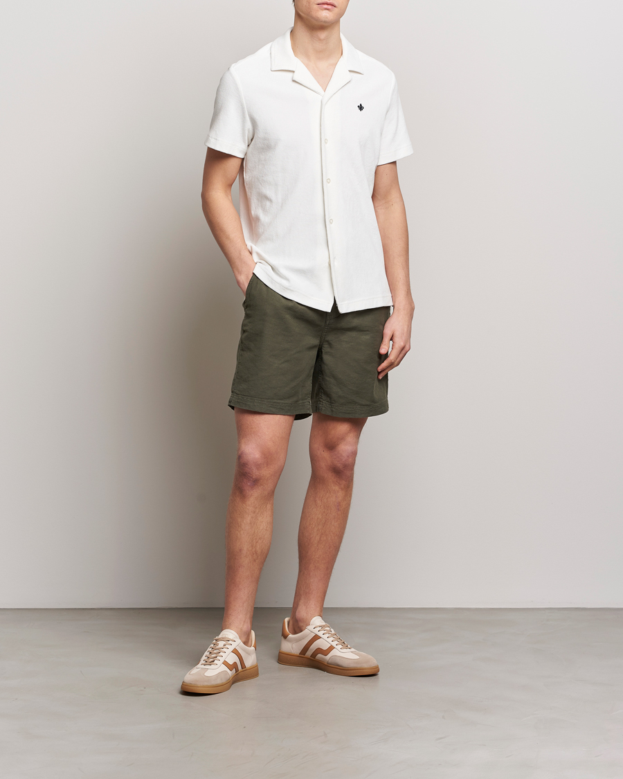 Herren | Shorts | Morris | Fenix Linen Shorts Olive