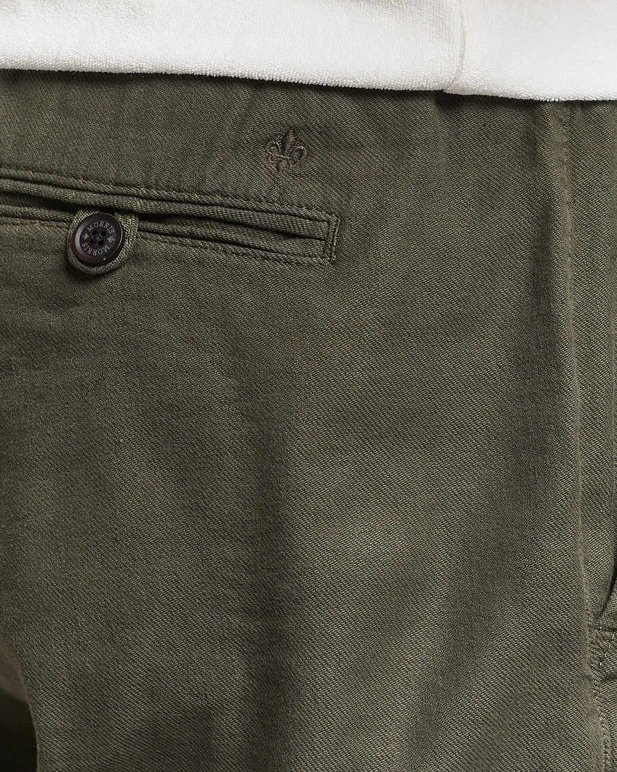 Herren | Shorts | Morris | Fenix Linen Shorts Olive