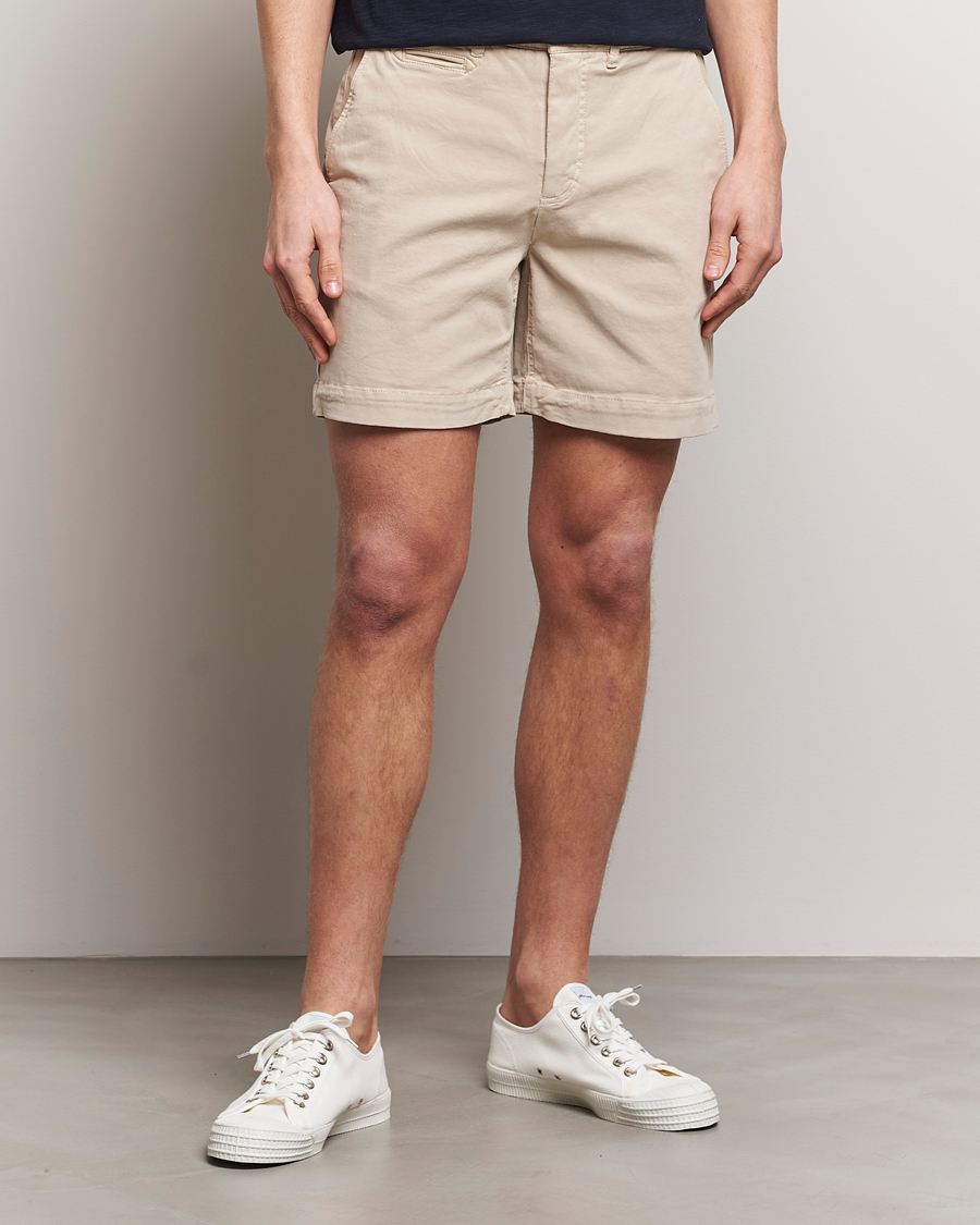 Herren | Shorts | Morris | Jeffrey Short Chino Shorts Khaki