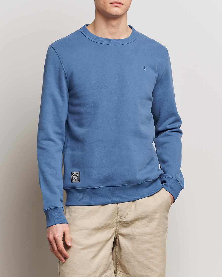 Herren | Neue Produktbilder | Morris | Brandon Lily Sweatshirt Blue