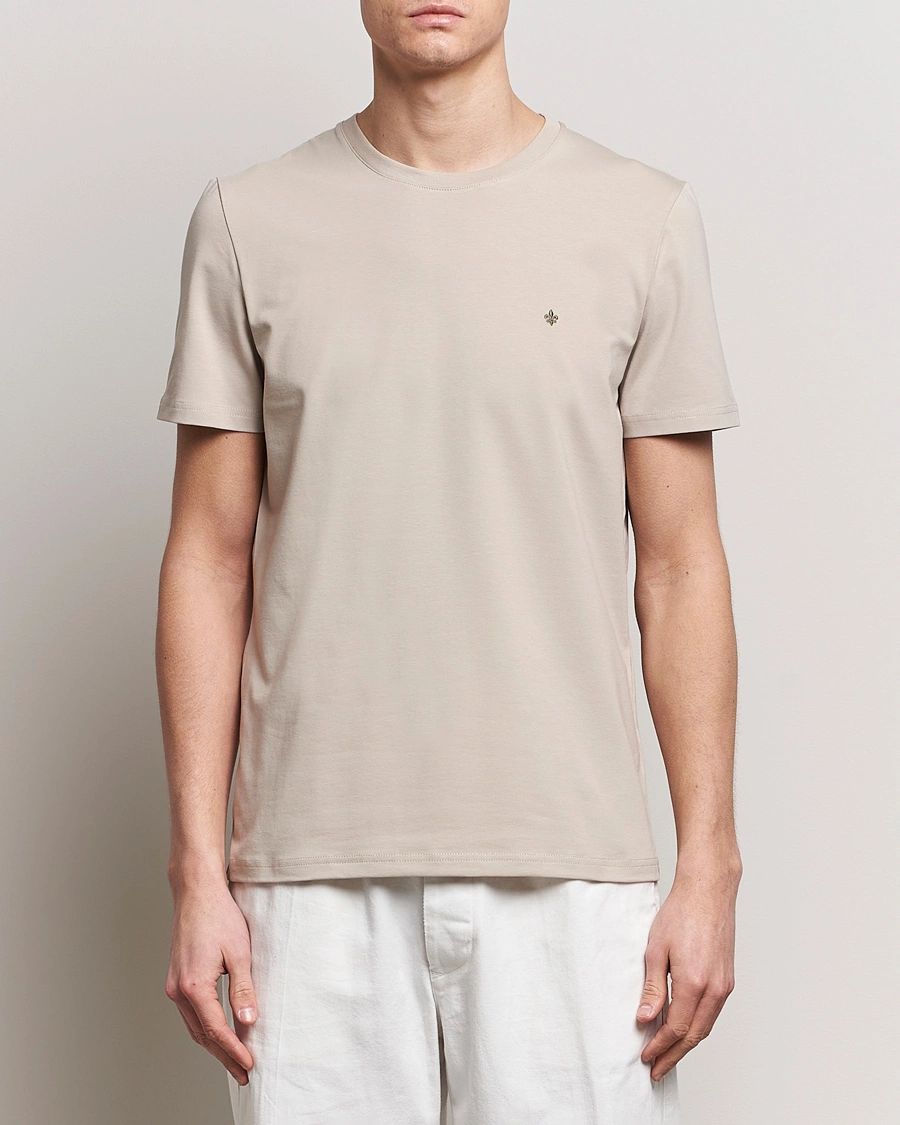 Herren | Kurzarm T-Shirt | Morris | James Crew Neck T-Shirt Khaki